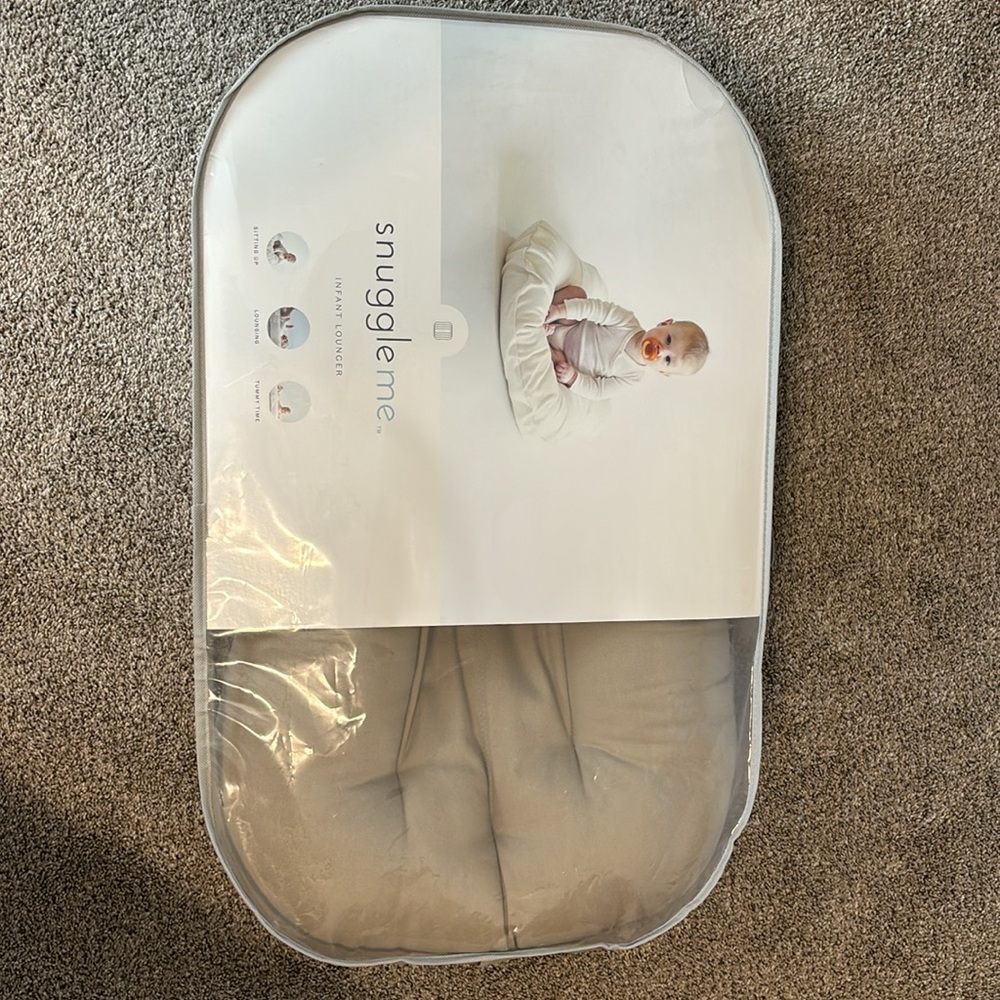 Snuggle Me Organic Infant Lounger NEW